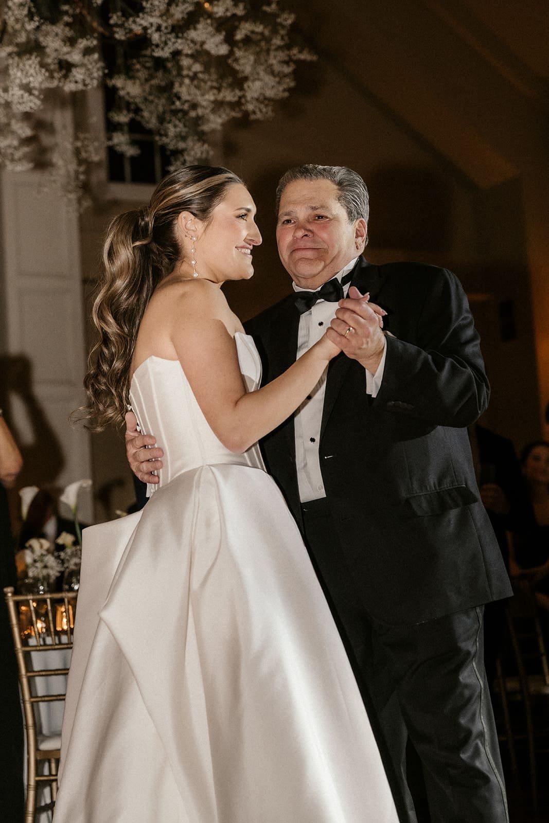 Bride dancing with her father.